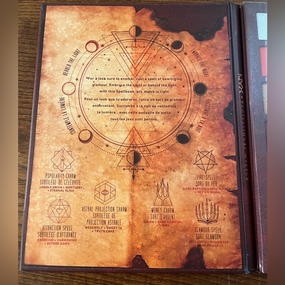 NYX Chilling Adventures of Sabrina Spellbook Palette Complete SET! - Picture 5 of 9